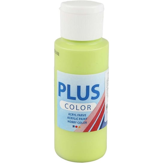 Farba akrylowa, Plus Color, limonkowa zieleń, 60 ml Creativ Company