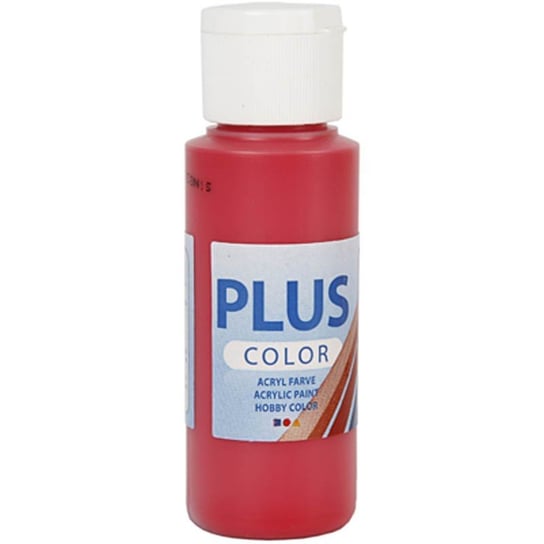 Farba akrylowa, Plus Color, malinowa czerwień, 60 ml Creativ Company