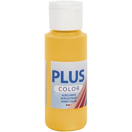 Farba akrylowa, Plus Color, słonecznie żółta, 60 ml Creativ Company