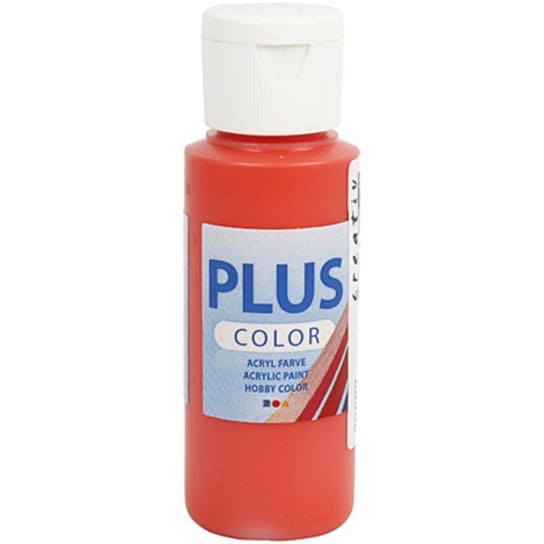 Farba akrylowa, Plus Color, żywa czerwień, 60 ml Creativ Company
