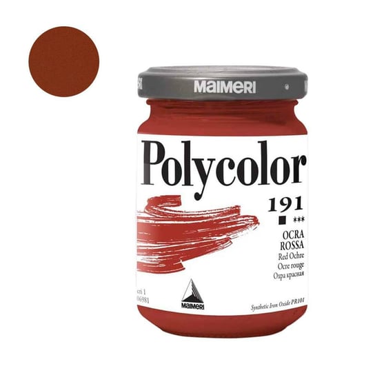 Farba akrylowa POLYCOLOR Maimeri 140ml   191 Red Ochre Inna marka