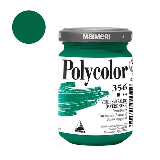 Farba akrylowa POLYCOLOR Maimeri 140ml   356 Emerald Green Inna marka