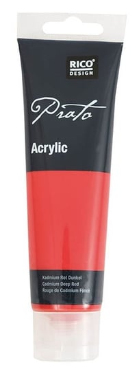 Farba akrylowa, Prato, 100 ml, glęboka czerwień Rico Design GmbG & Co. KG