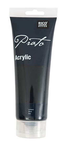 Farba akrylowa, Prato, 250 ml, czarna Rico Design GmbG & Co. KG