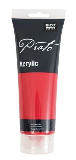 Farba akrylowa, Prato, 250 ml, czerwona Rico Design GmbG & Co. KG