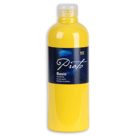 Farba akrylowa, Prato, żółty, 750 ml Rico Design GmbG & Co. KG