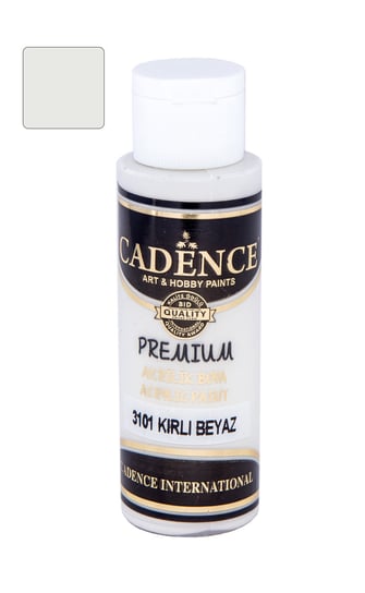 Farba akrylowa Premium 70 ml, dz. biały Cadence