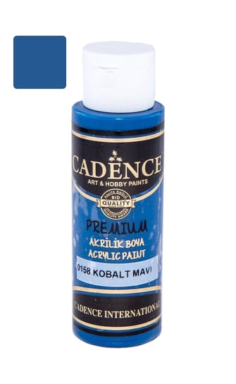 Farba akrylowa Premium 70 ml, kobaltowy Cadence