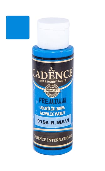 Farba akrylowa Premium 70 ml, niebieski Cadence