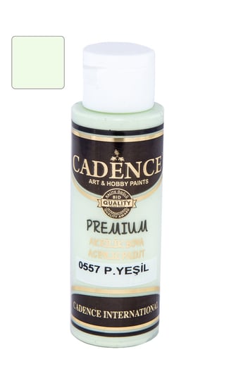 Farba akrylowa Premium 70 ml, pastelowa zieleń Cadence