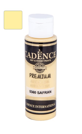 Farba akrylowa Premium 70 ml, szafran Cadence