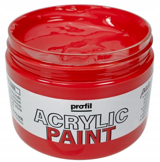 Farba Akrylowa Profil 150Ml Produkt Pl Czerwony Profil