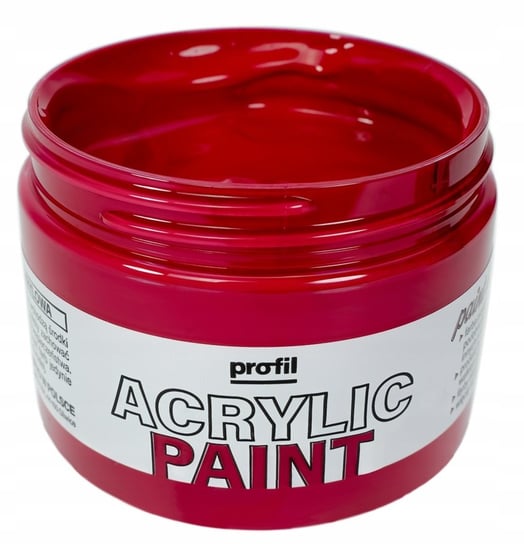Farba Akrylowa Profil 150Ml Produkt Pl Czerwony Ciemny Profil
