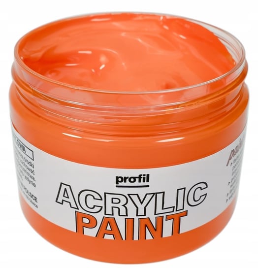 Farba Akrylowa Profil 150Ml Produkt Pl Pomarańczowy Profil
