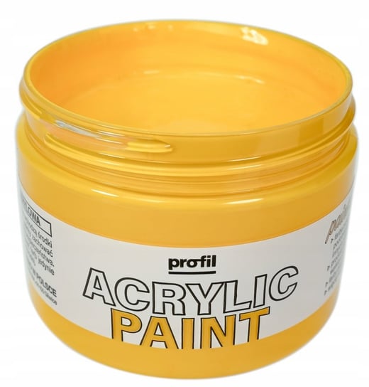 Farba Akrylowa Profil 150Ml Produkt Pl Żółty Ciemny Profil