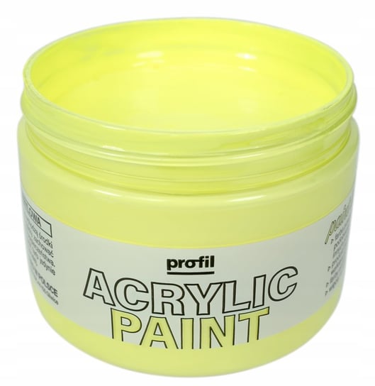 Farba Akrylowa Profil 150Ml Produkt Pl Zółty Fluo Profil