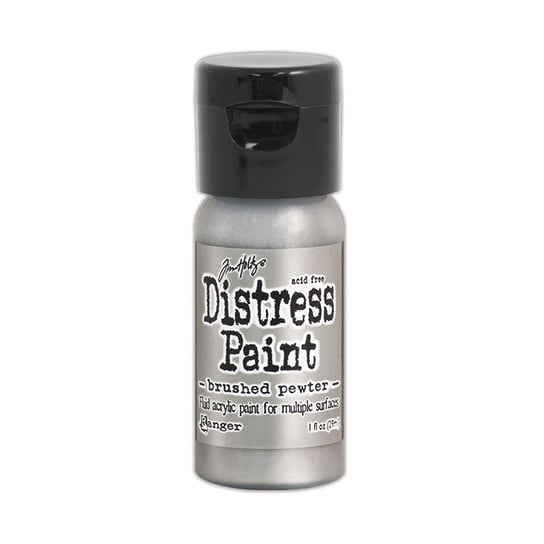 Farba akrylowa Ranger Distress - BRUSHED PEWTER - 29 ml Ranger