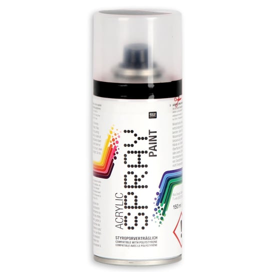 Farba akrylowa w sprayu, czarna, 150 ml Rico Design GmbG & Co. KG