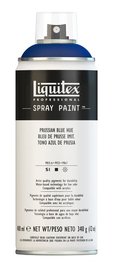Farba akrylowa w sprayu, Prussian Blue Hue 320, 400 ml LIQUITEX