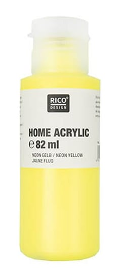 Farba akrylowa, Żółty Neon, Home Acrylic Rico Design GmbG & Co. KG