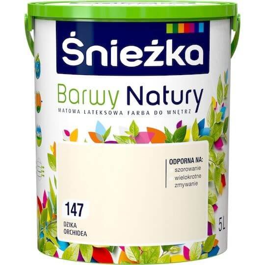 Farba Barwy Natury Dzika Orchidea 5L Śnieżka Śnieżka