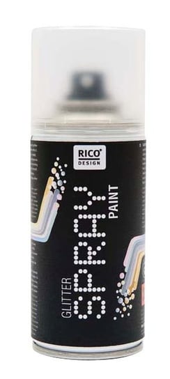 Farba brokatowa w sprayu, srebrna, 150 ml Rico Design GmbG & Co. KG