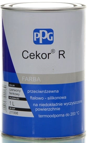 Farba Cekor R Czerwony Tlenkowy 1L Sigma Coatings Inna marka