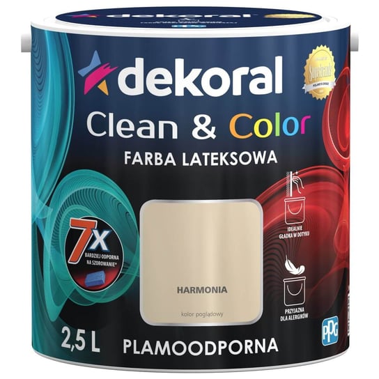 Farba Clean&Color Harmonia 2,5L Dekoral dekoral
