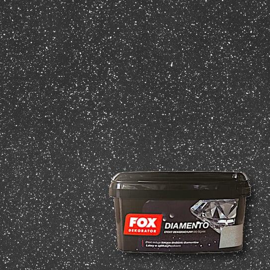 Farba Dekoracyjna Diamento Carbon 1L Fox Fox