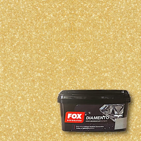 Farba Dekoracyjna Diamento Gold 1L Fox Fox