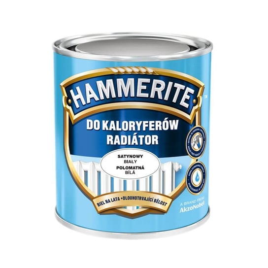 Farba Do Kaloryferów Satynowy Biały 0.7L Hammerite HAMMERITE