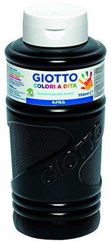 Farba Do Malowania Palcami Czarna 750Ml Giotto GIOTTO