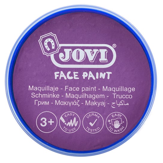 Farba do malowania twarzy 8 ml - fioletowa Jovi