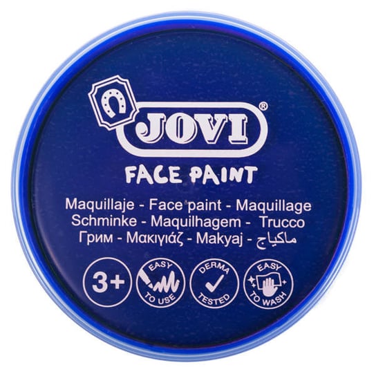 Farba do malowania twarzy 8 ml - granatowa Jovi