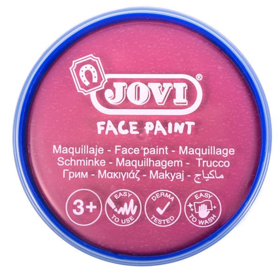 Farba do malowania twarzy 8 ml - różowa Jovi