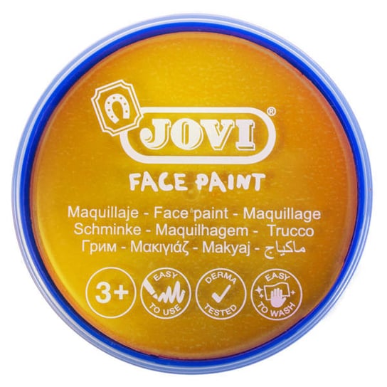 Farba do malowania twarzy 8 ml - złota Jovi
