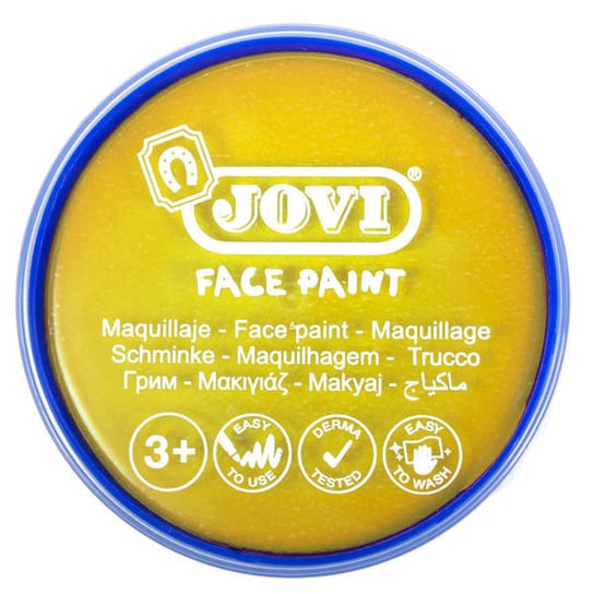 Farba do malowania twarzy 8 ml - żółta Jovi
