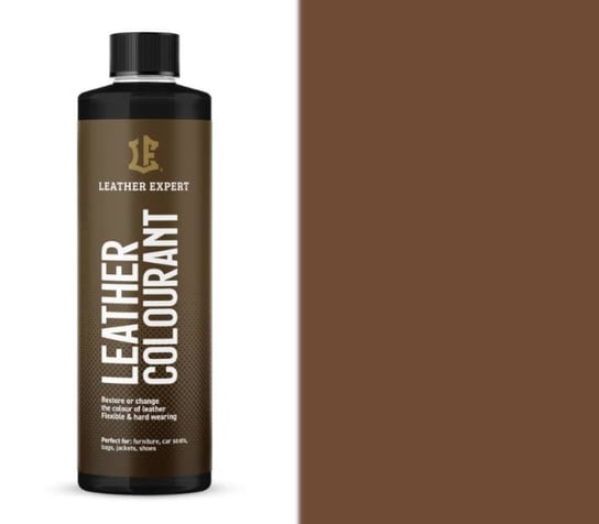 Farba do skóry naturalnej i ekoskóry 250 ml leather expert 309 chocolate brown Inna marka