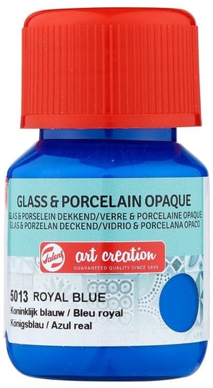 Farba Do Szkła I Ceramiki Glass & Porcelain Opaque 30 Ml Kings Blue 5013, Art Creation Pentart