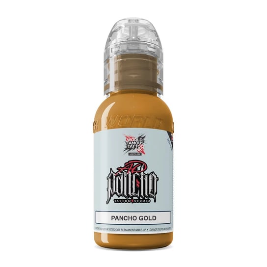 Farba do tatuażu World Famous A.D. Pancho Gold, 30 ml World Famous