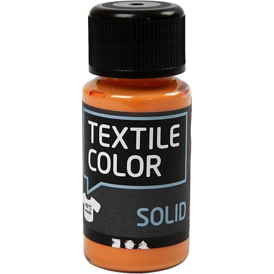 Farba do tkanin, 50 ml, pomarańczowa Creativ Company