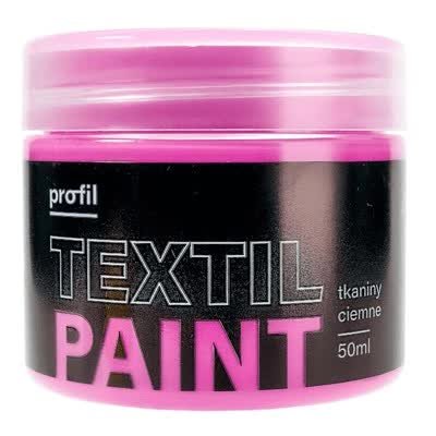 Farba Do Tkanin Ciemnych 25Ml  Róż Fluo 0252/Tc Paint-It PAINT-IT