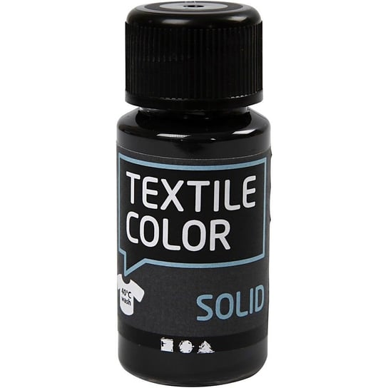 Farba do tkanin ciemnych, 50 ml, czarna Creativ Company