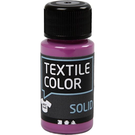 Farba do tkanin ciemnych, 50 ml, fuksjowa Creativ Company