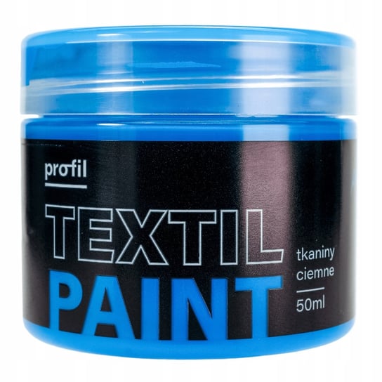 Farba do tkanin ciemnych PROFIL 50ml błękit PAINT-IT