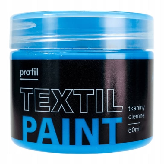 Farba do tkanin ciemnych PROFIL 50ml błękit jasny PAINT-IT