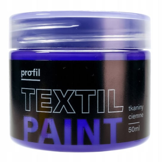Farba do tkanin ciemnych PROFIL 50ml fiolet PAINT-IT