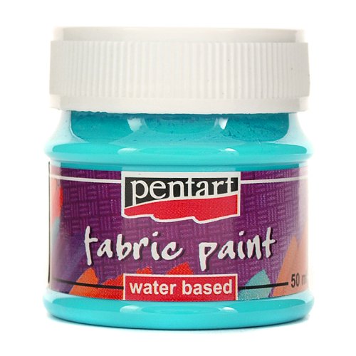 Farba do tkanin Pentart 50 ml - niebieski jasny Pentart
