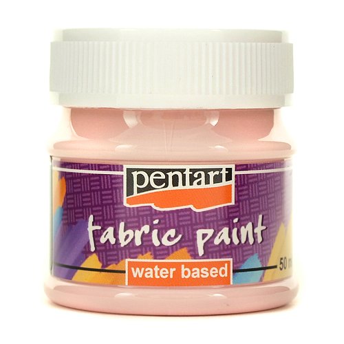Farba do tkanin Pentart 50 ml - różowy jasny Pentart