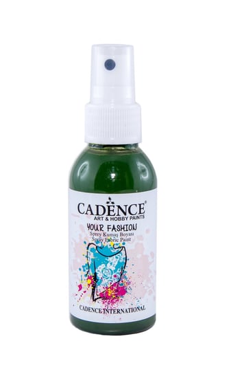 Farba Do Tkanin W Sprayu Liściasty, 100Ml, Cadence Cadence